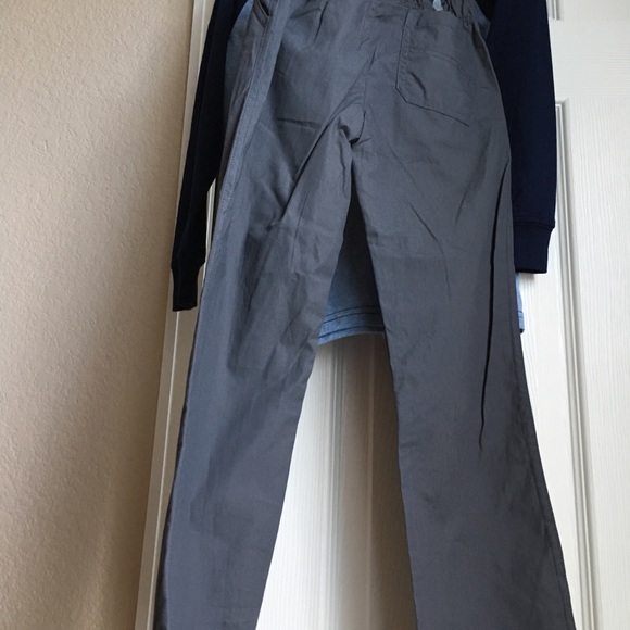 SZ5/6 BOYS BLUE, DEEP GRAY 2PC DURABL JOGGING SUIT - Picture 6 of 8